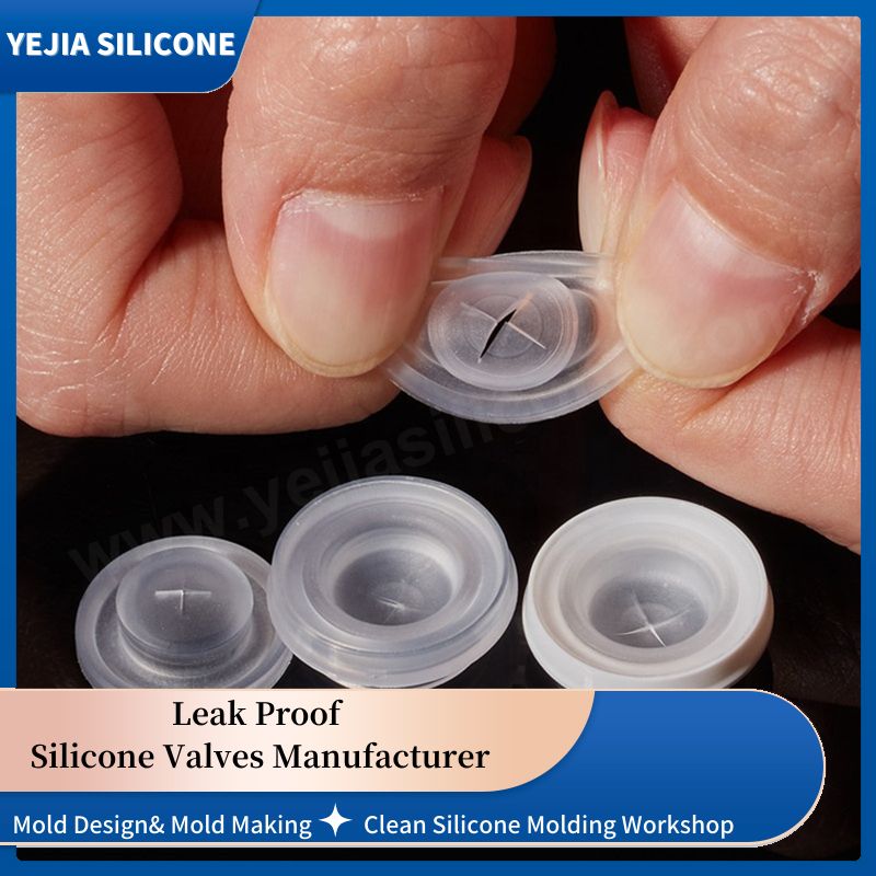 silicone one way valve