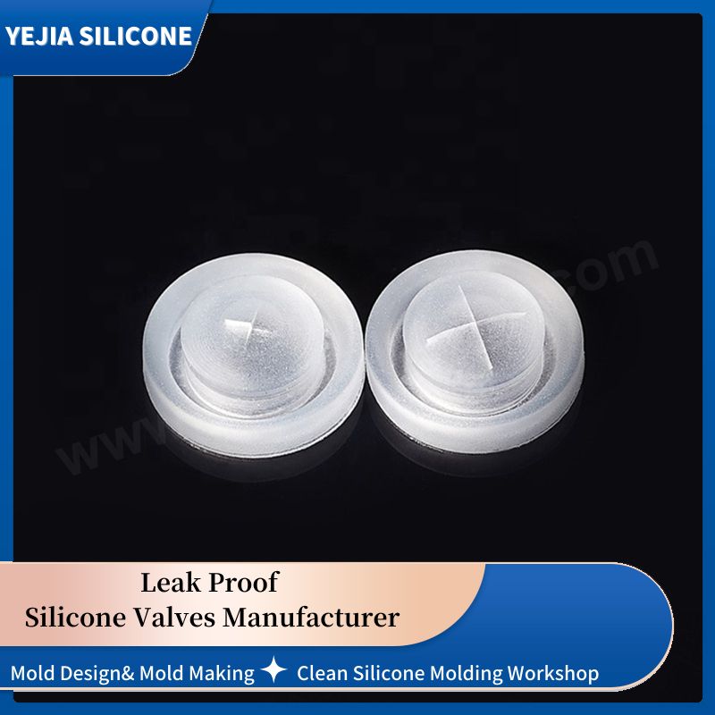 9.8mm silicone cross slit valves