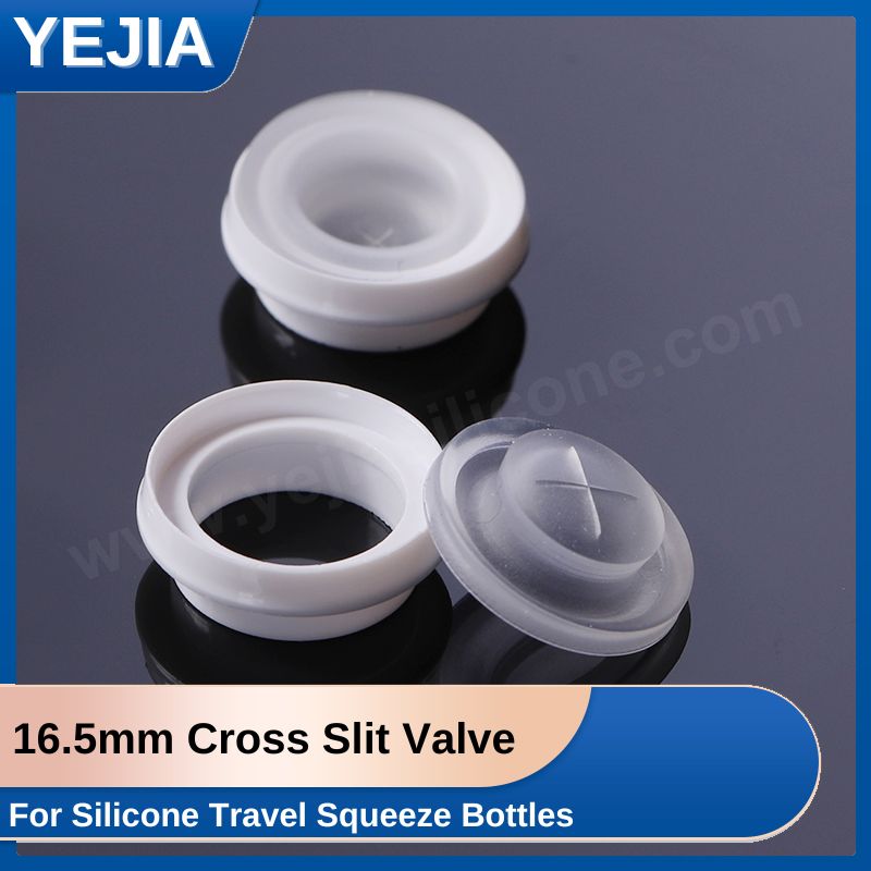 16.5mm Cross Slit Valve for Silicone Travel Bottles