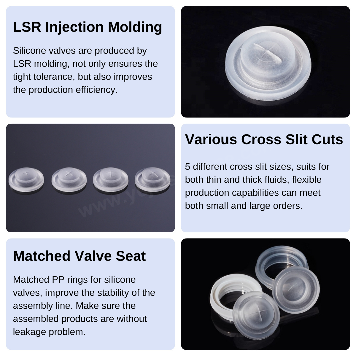 16.5mm Cross Slit Valve for Silicone Travel Bottle