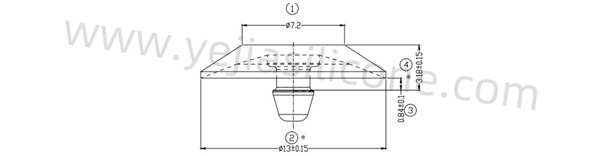 13mm Umbrella Valve Seal